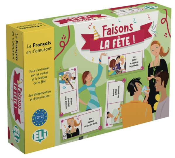 Faisons la fête! Didaktična igra A2-B2 (FR)