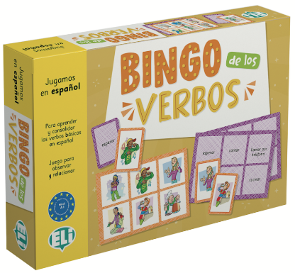 Bingo de los verbos, didaktična igra A1 (ŠP)