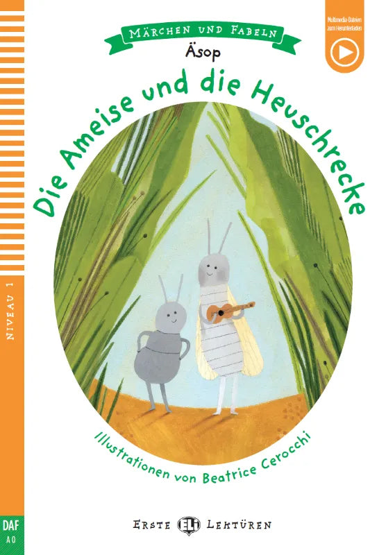 Die Ameise und die Heuschrecke (Tekmovanje Bücherwurm 2026/27, I. stopnja OŠ)