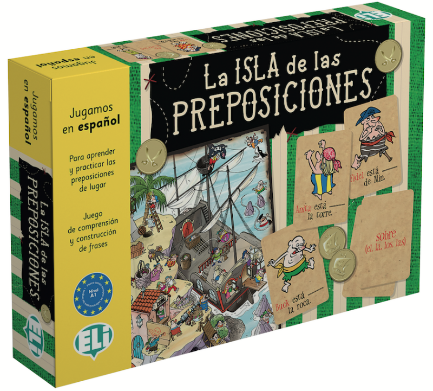 La isla de las preposiciones, didaktična igra A1 (ŠP)