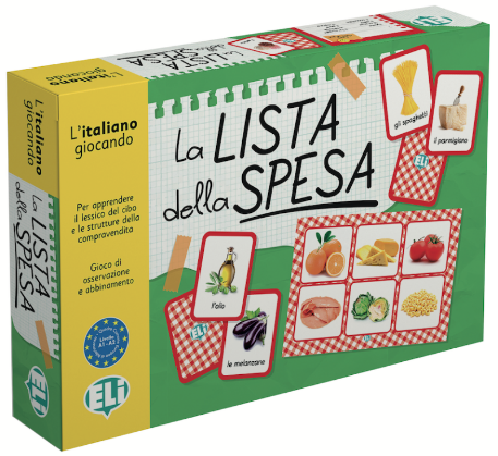 La lista della spesa, didaktična igra A1 – A2 (IT)