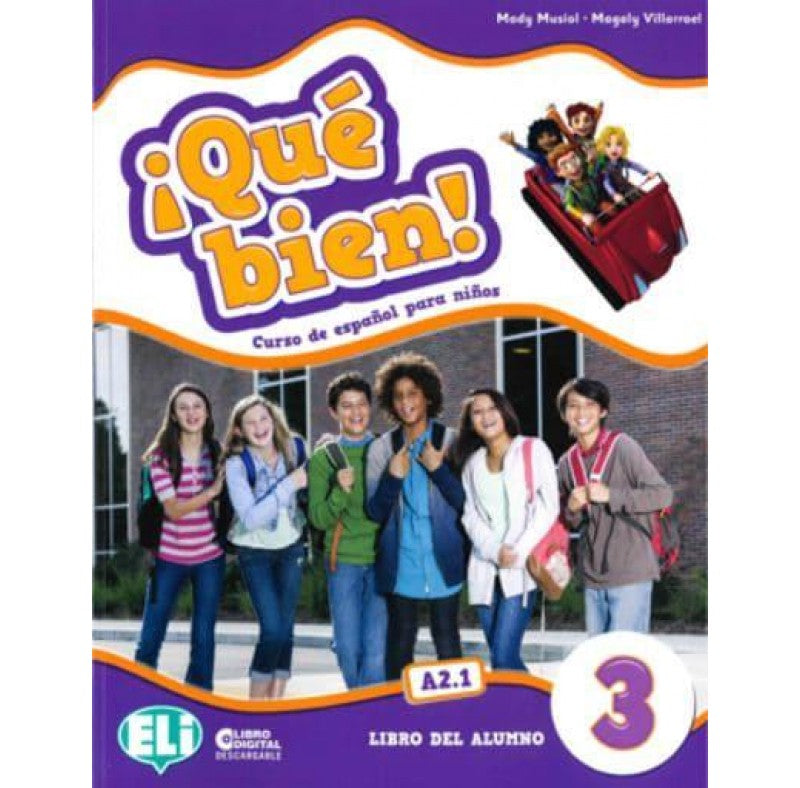QUÉ BIEN! 3 UČBENIK