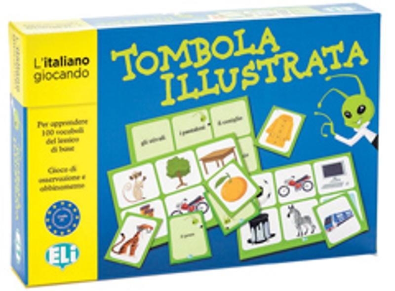 Tombola illustrata, didaktična igra A1 (IT)