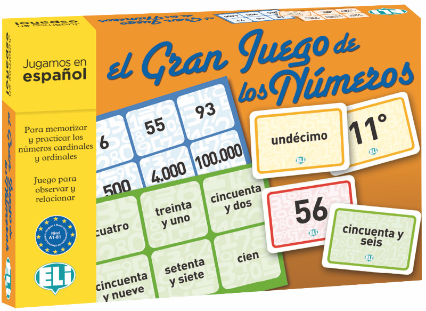 El gran juego de los números, didaktična igra A1 – B1 (ŠP)