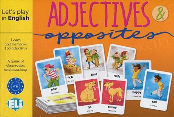 ADJECTIVES & OPPOSITES A1/B1 DIDAKTIČNA IGRA