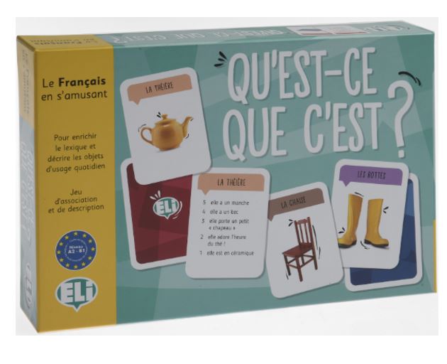 Qu’est-ce que c’est ? Didaktična igra A2-B2 (FR)
