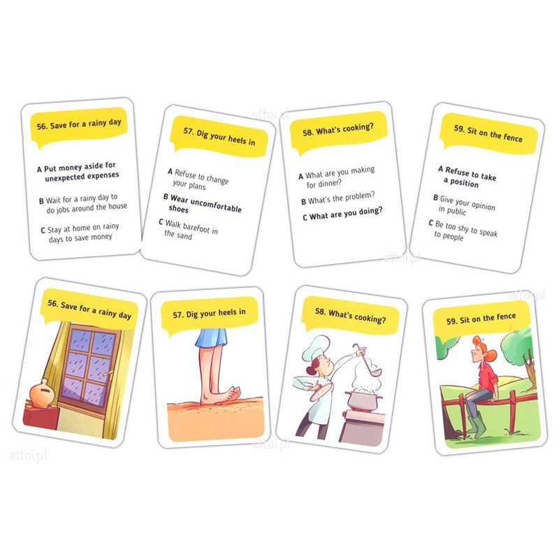 The Idioms Game: didaktična igra