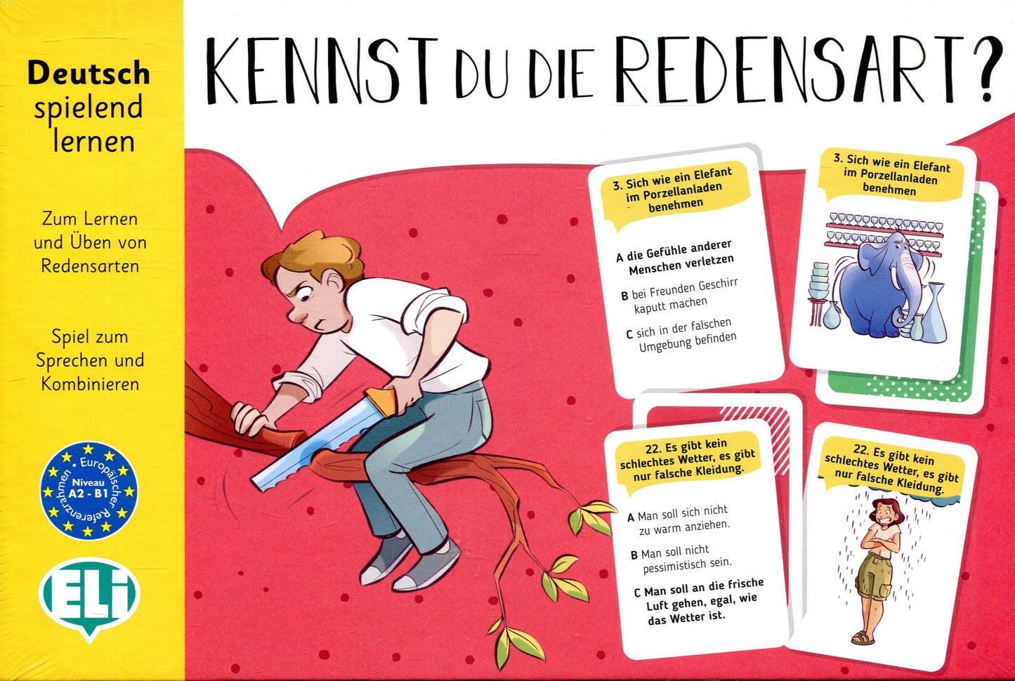 Kennst du die Redensart?: didaktična igra