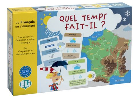 Quel Temps fait-il? Didaktična igra A2 - B1 (FR)