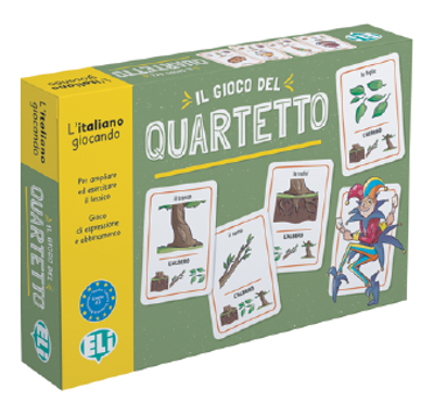 Il gioco del quartetto, didaktična igra A2 (IT)