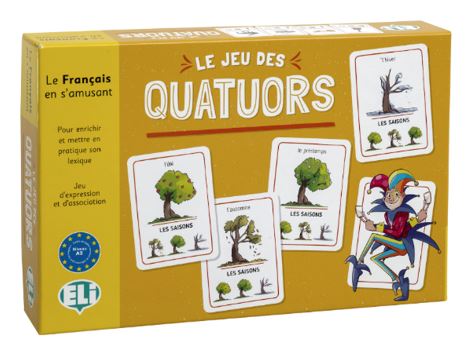 Le jeu des quatuors, didaktična igra A2 (FR)