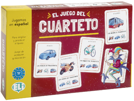 El juego del cuarteto, didaktična igra A2 (ŠP)