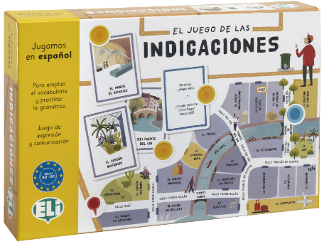 El juego de las indicaciones, didaktična igra A2 – B1 (ŠP)