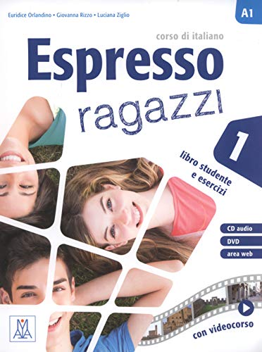 ESPRESSO RAGAZZI 1, UČBENIK + AUDIO CD + DVD