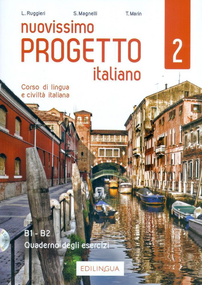 NUOVISSIMO PROGETTO ITALIANO 2 DELOVNI ZVEZEK +CD