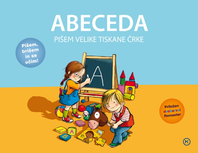 ABECEDA - PIŠEM VELIKE TISKANE ČRKE