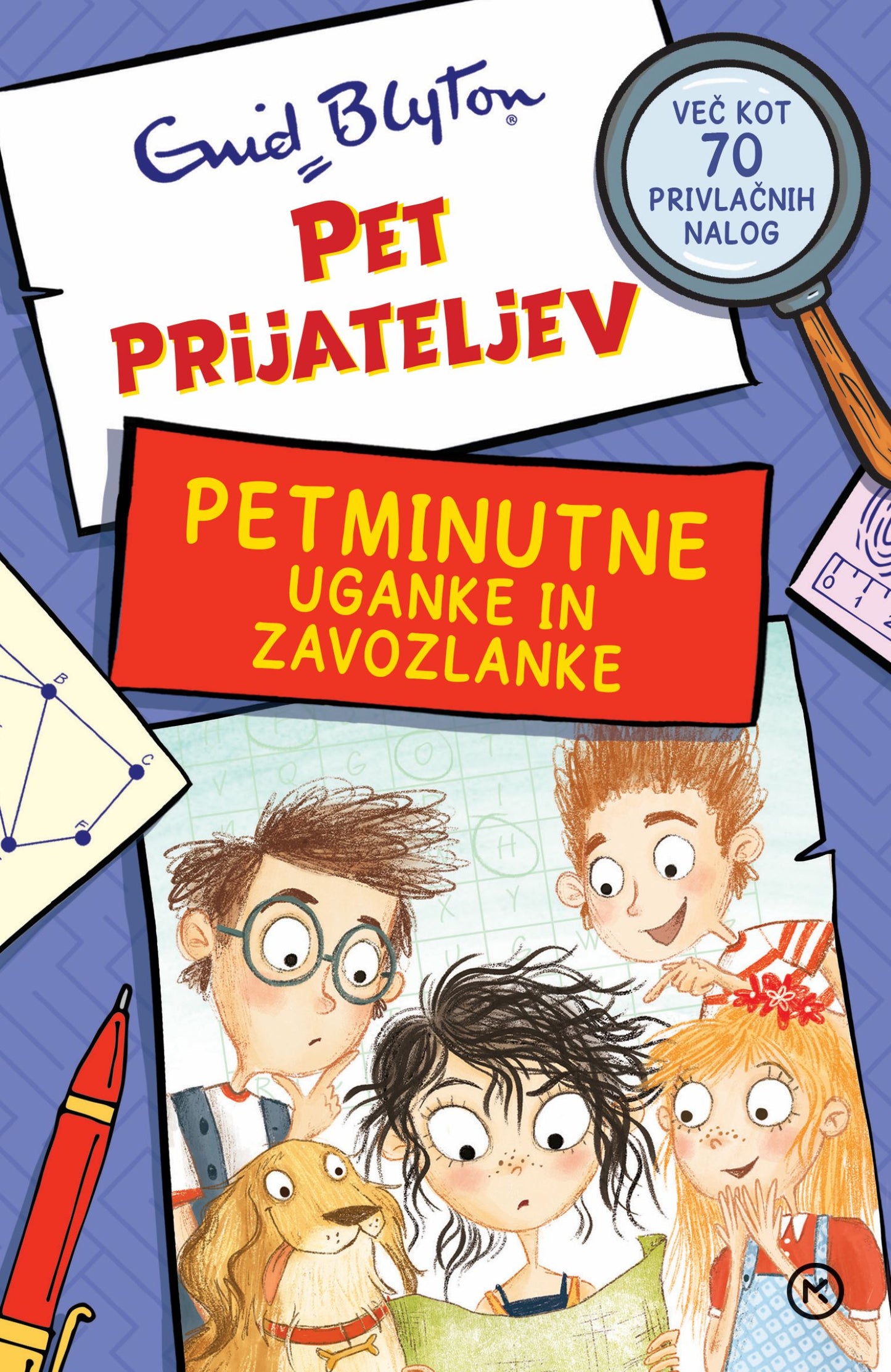 Pet prijateljev: Pet minutne uganke in zavozlanke