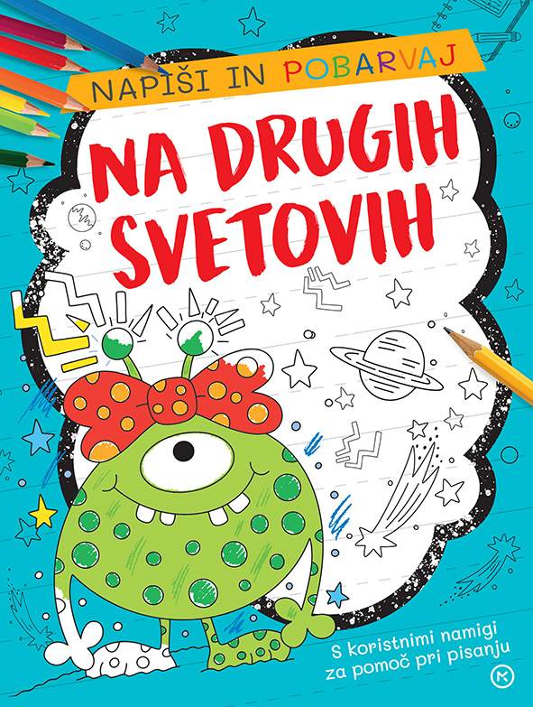 Na drugih svetovih (Napiši in pobarvaj)