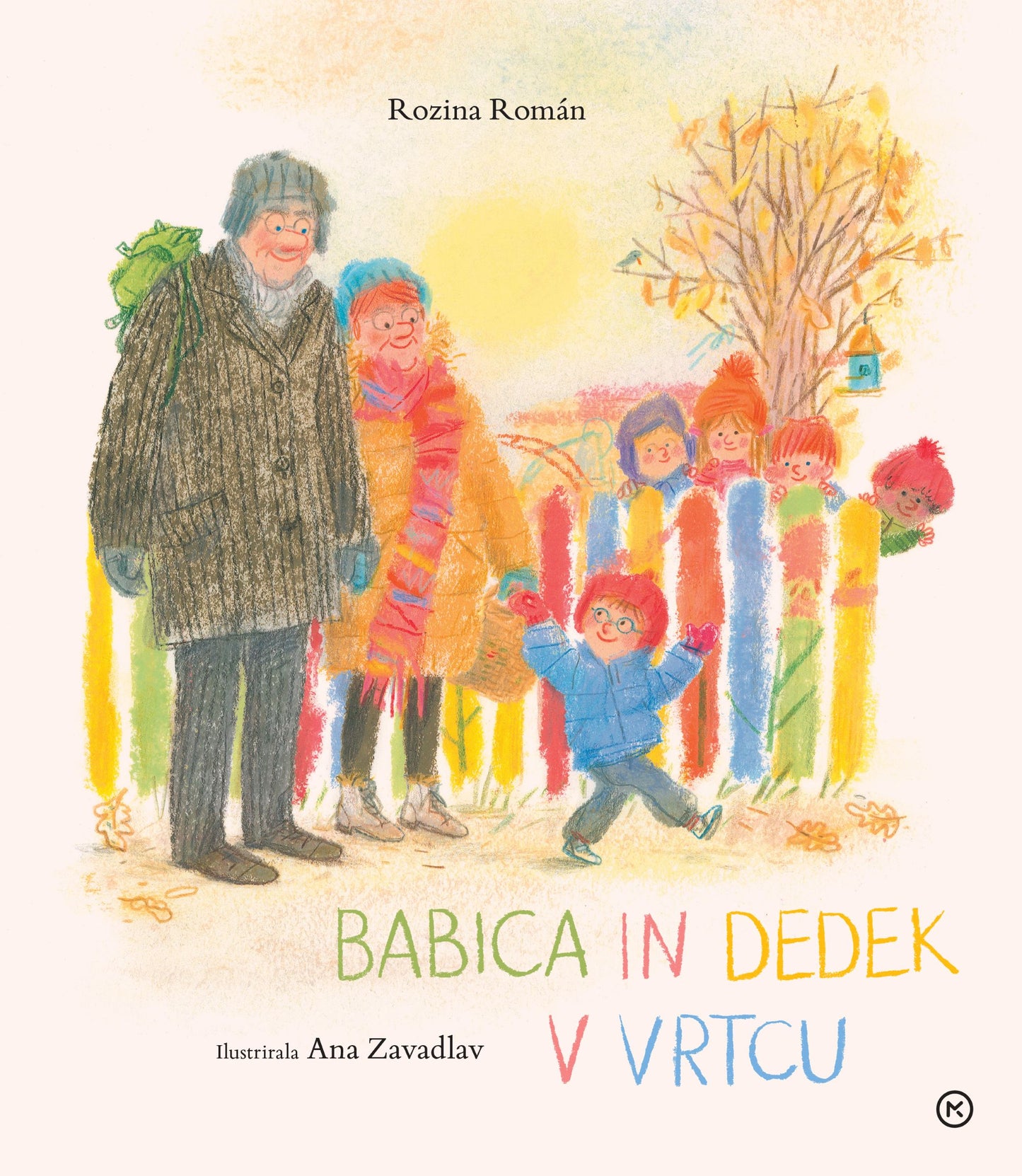 Babica in dedek v vrtcu
