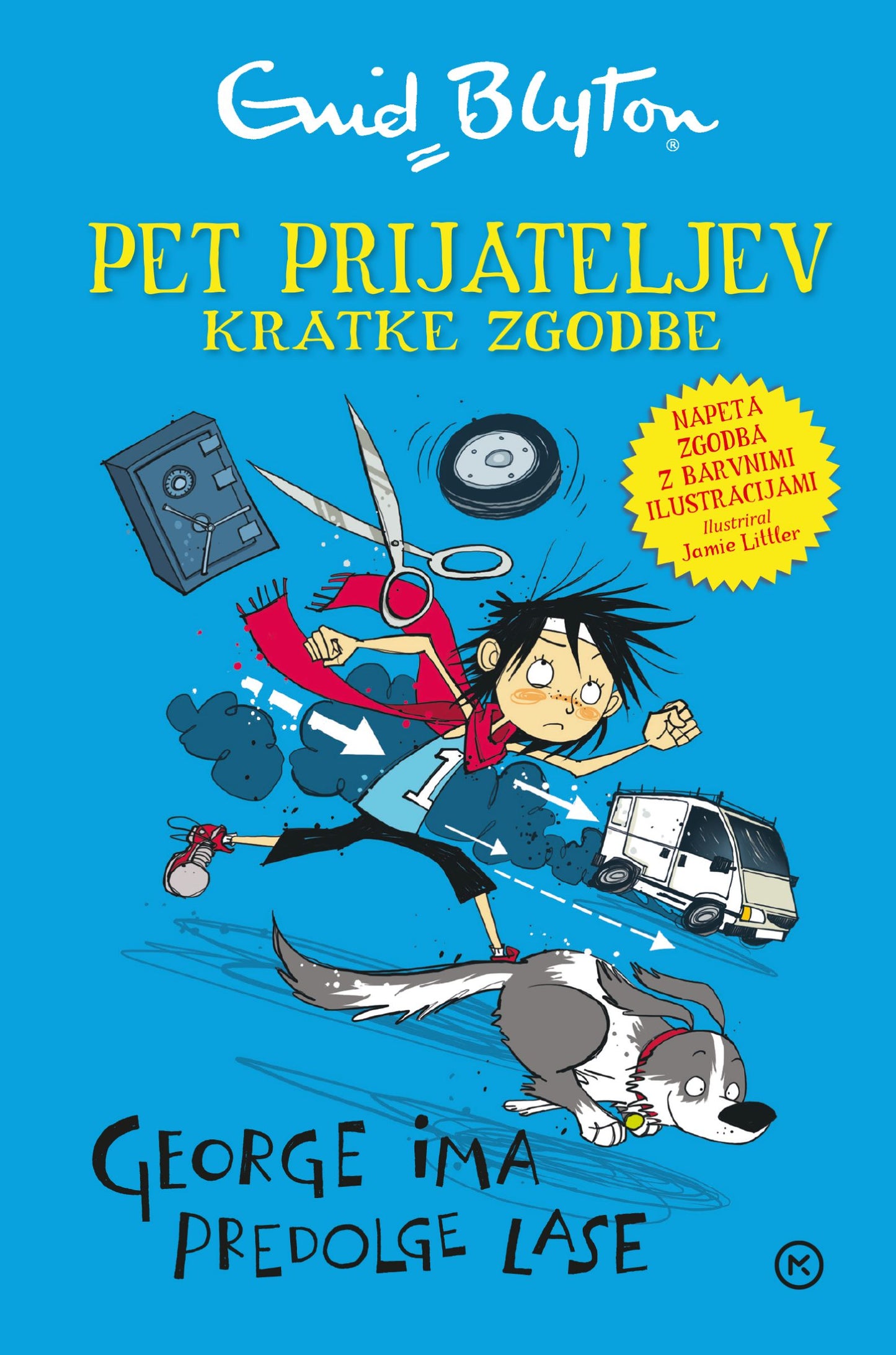 Pet prijateljev: George ima predolge lase (Kratke zgodbe 2)