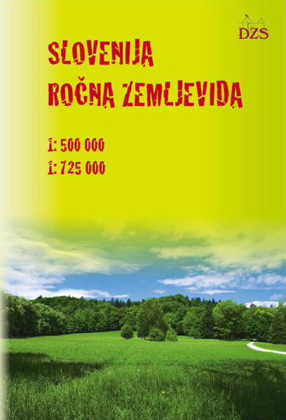 ROČNA ZEMLJEVIDA SLOVENIJA PLASTIFICIRANA