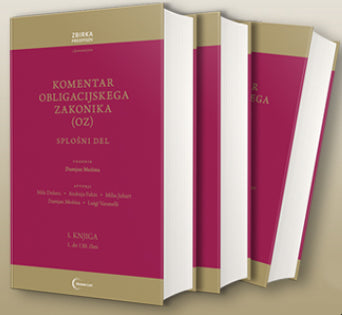 Komentar Obligacijskega zakonika (OZ) – splošni del