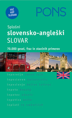 PONS SPLOŠNI SLOVENSKO-ANGLEŠKI SLOVAR