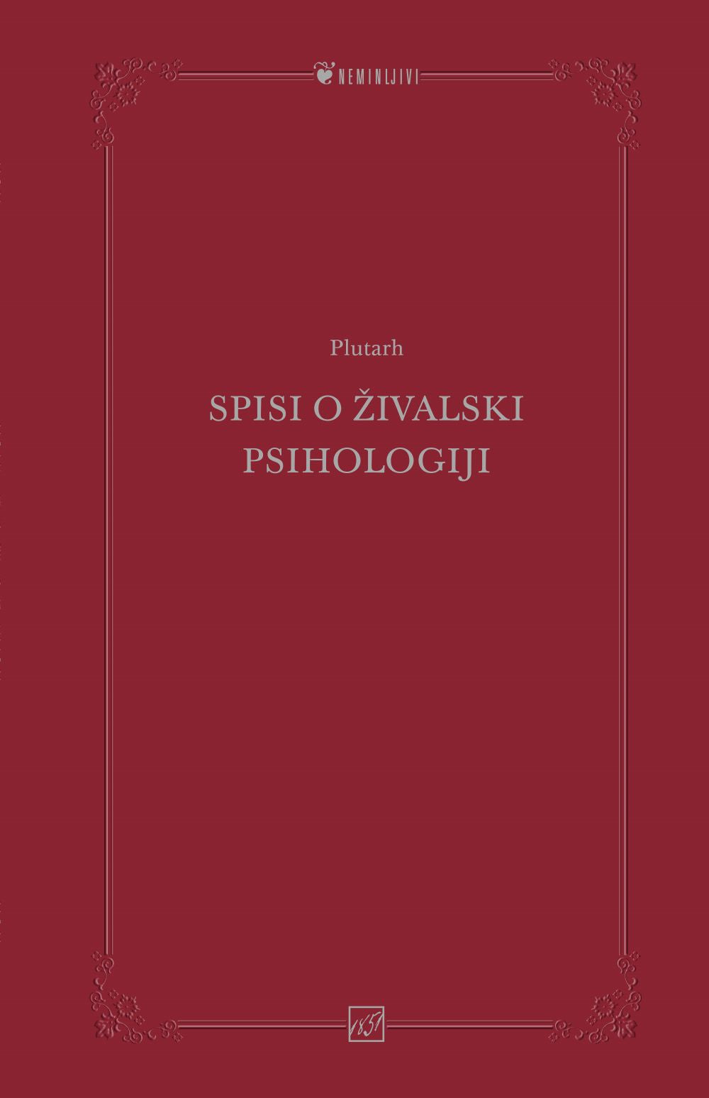 SPISI O ŽIVALSKI PSIHOLOGIJI