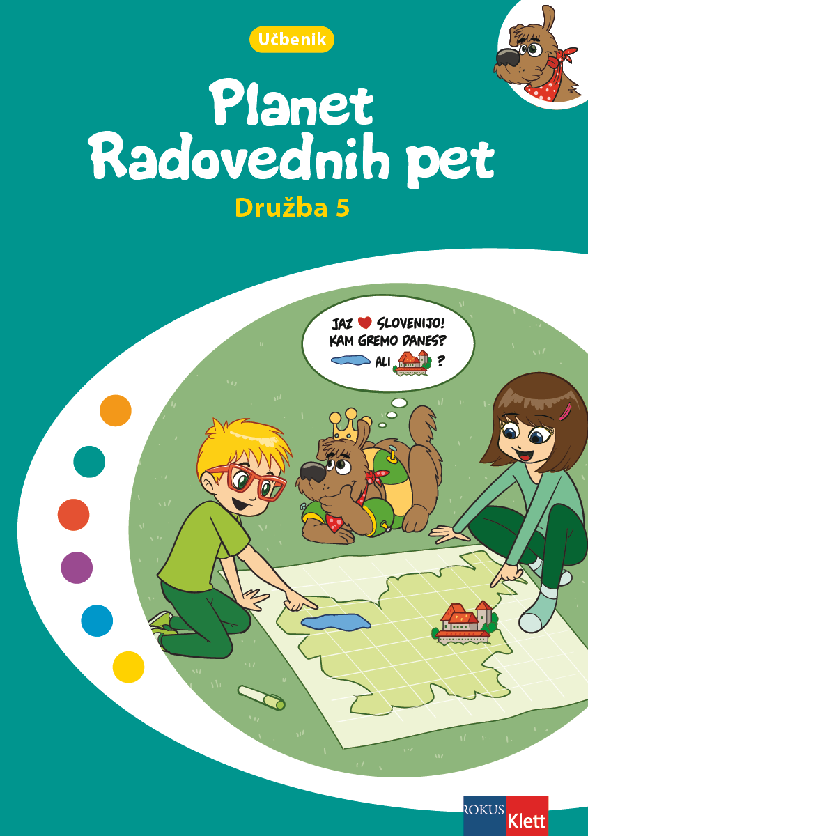 PLANET RADOVEDNIH PET 5 - UČB ZA DRUŽBO