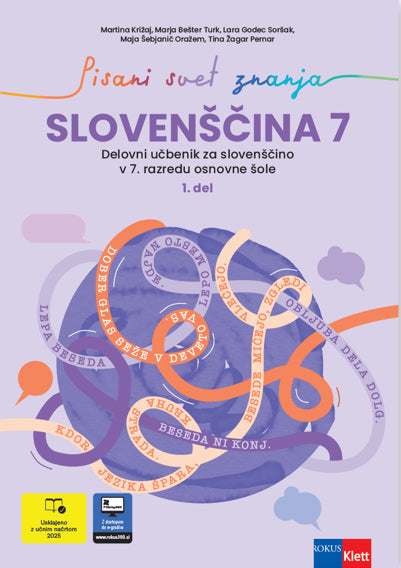 PISANI SVET ZNANJA. SLOVENŠČINA 7 - DU (2D) (2026)