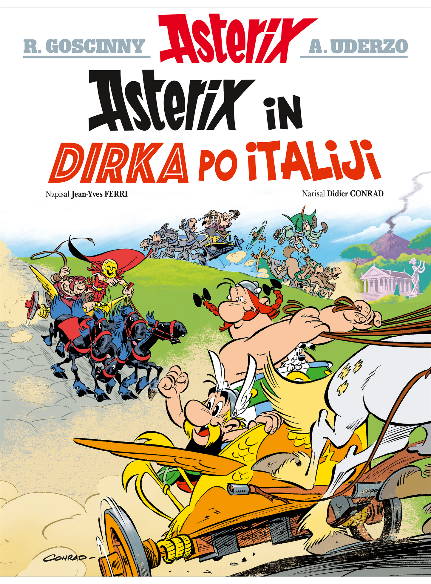 Asterix in dirka po Italiji