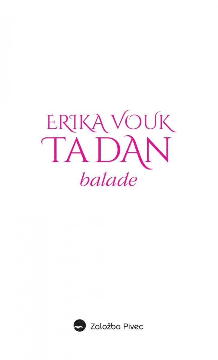 Ta dan: balade