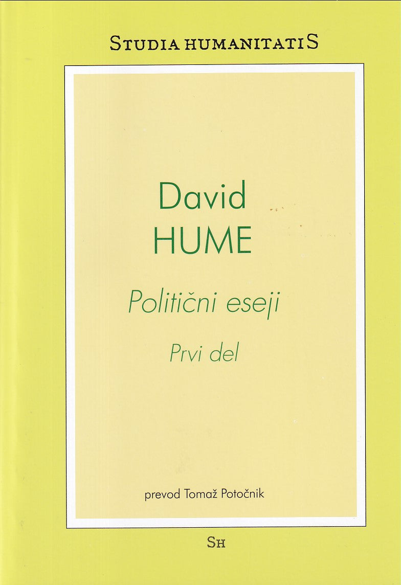 Politični eseji: Prvi del