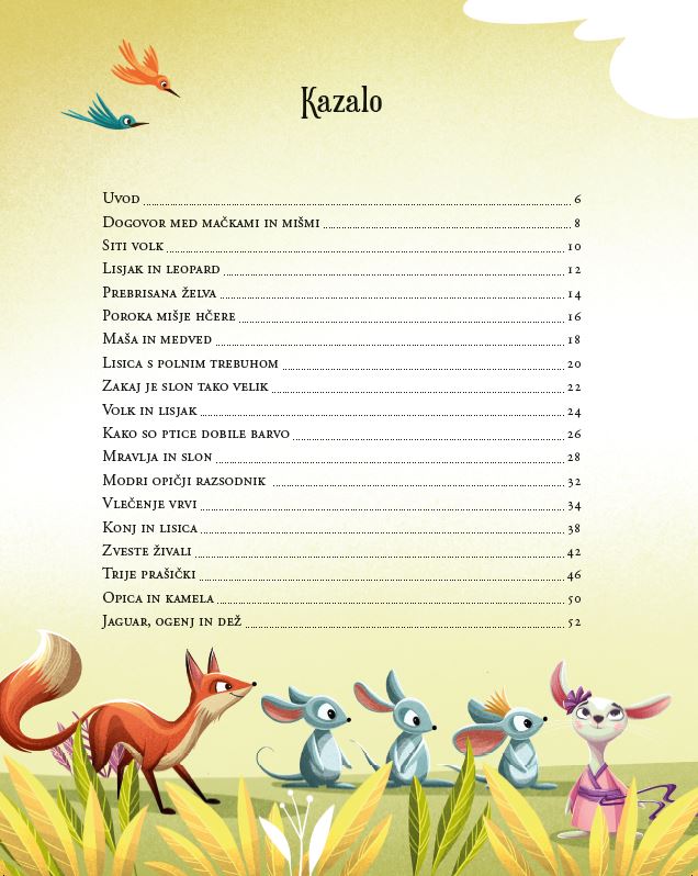 5 MINUT ZA VEČERNE PRAVLJICE IZ DIVJINE