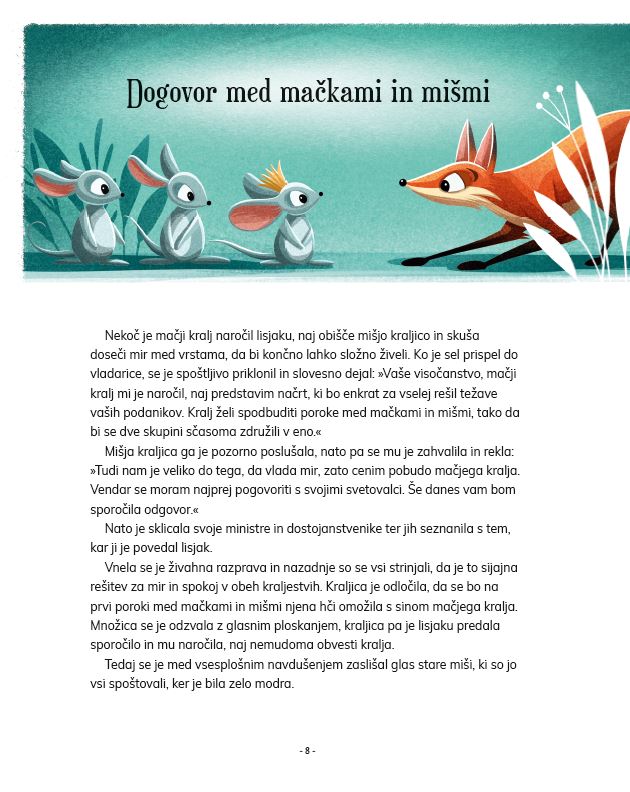 5 MINUT ZA VEČERNE PRAVLJICE IZ DIVJINE