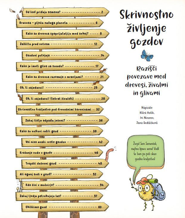 SKRIVNOSTNO ŽIVLJENJE GOZDOV