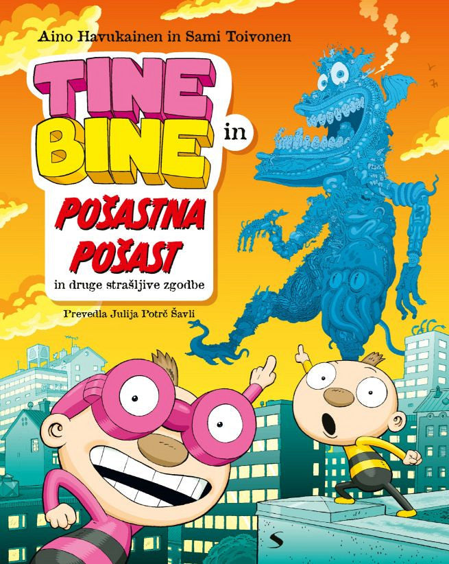 Tine in Bine: Pošastna pošast in druge strašljive zgodbe