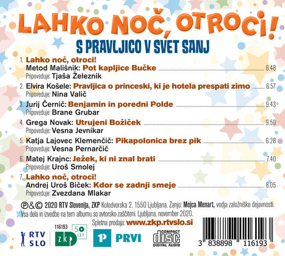 Lahko noč, otroci!: S pravljico v svet sanj