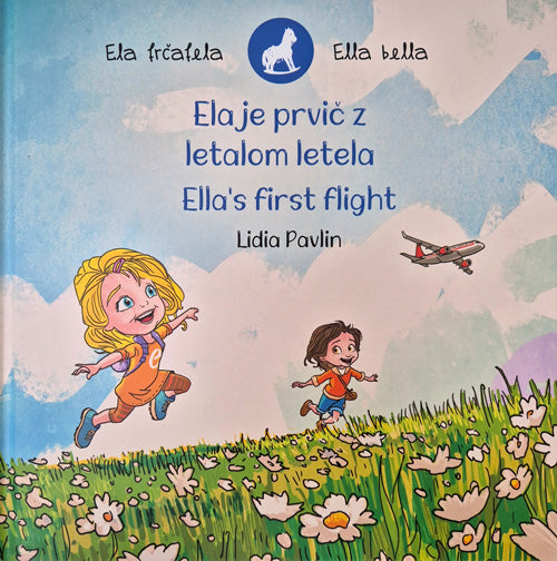 Ela frčafela: Ela je prvič z letalom letela