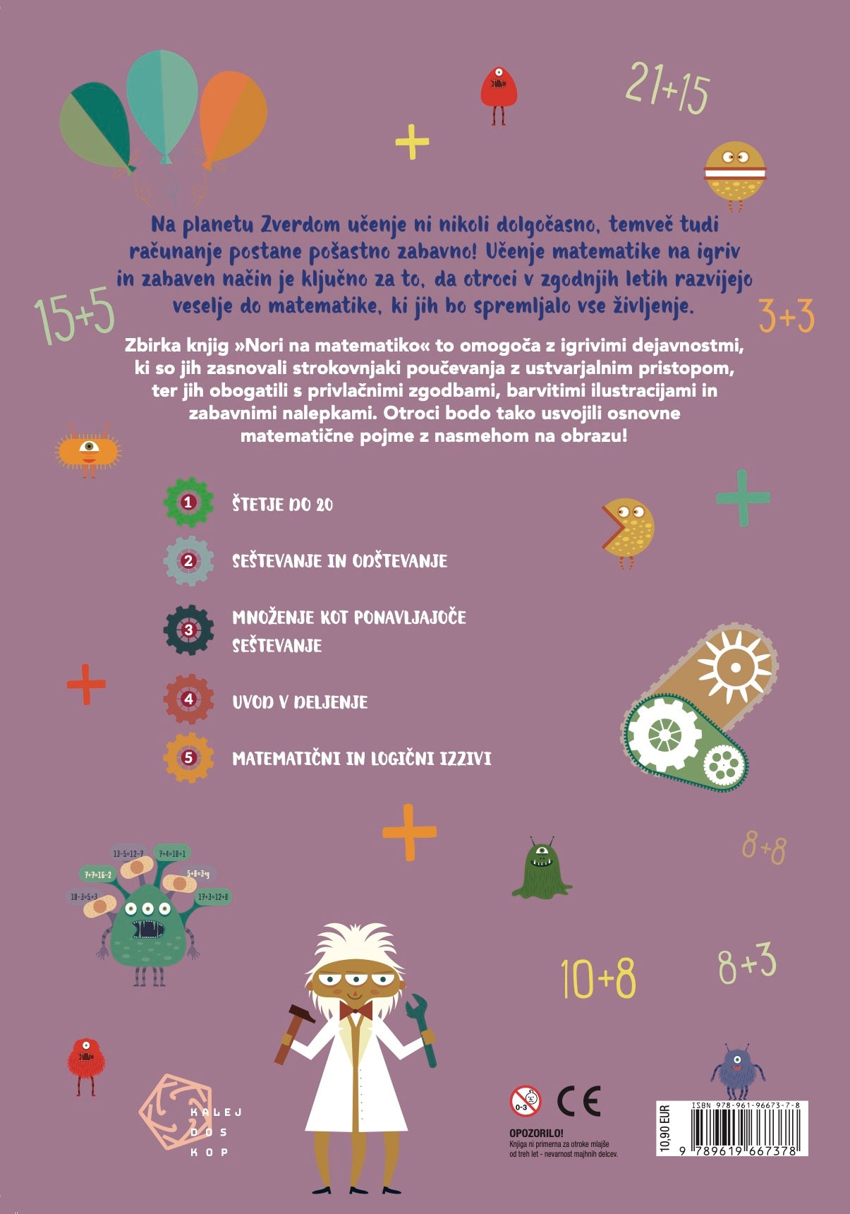 Nori na matematiko. Pošastno zabavni računi
