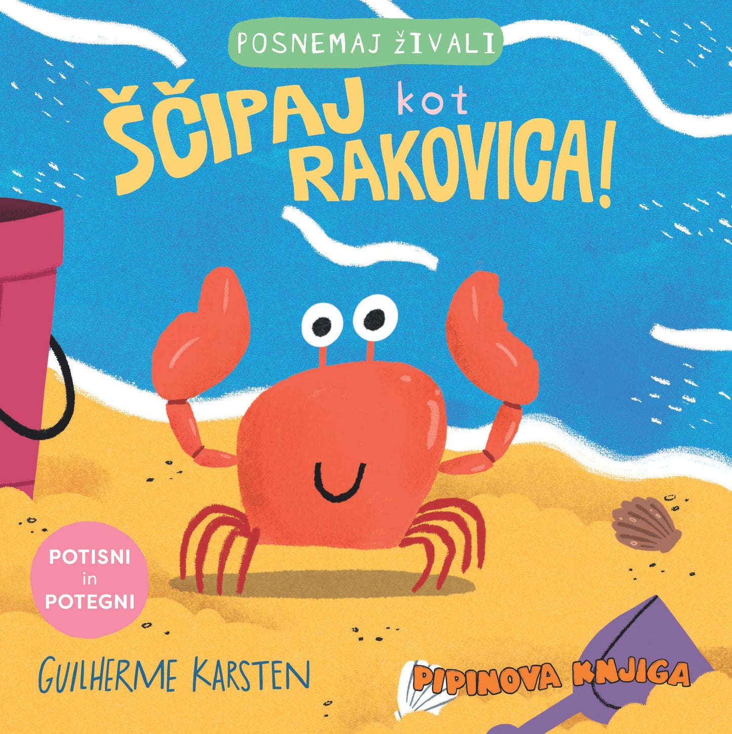 Posnemaj živali: Ščipaj kot rakovica!