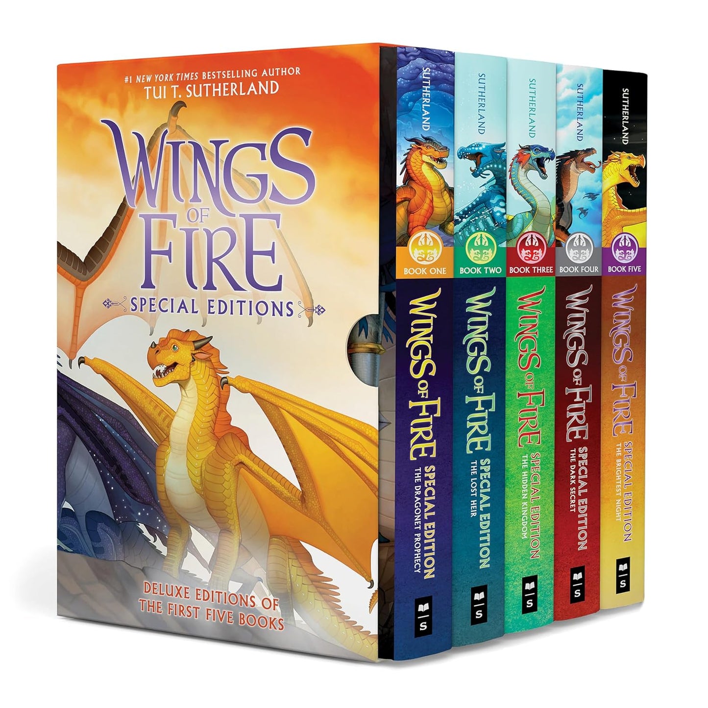 Wings of Fire 1-5 Special Edition Boxset
