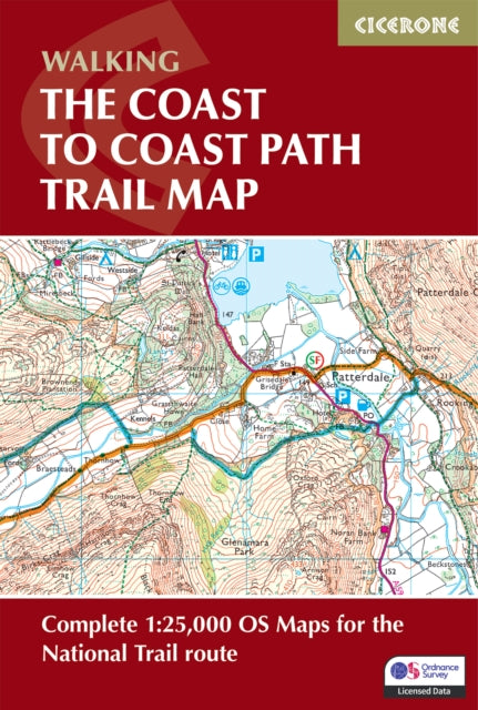 Coast to Coast Path Trail Map