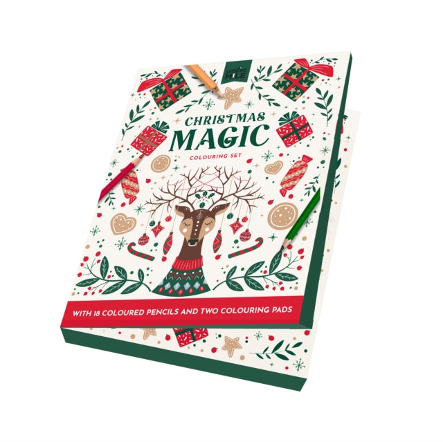 Christmas Magic Adult Colouring Set