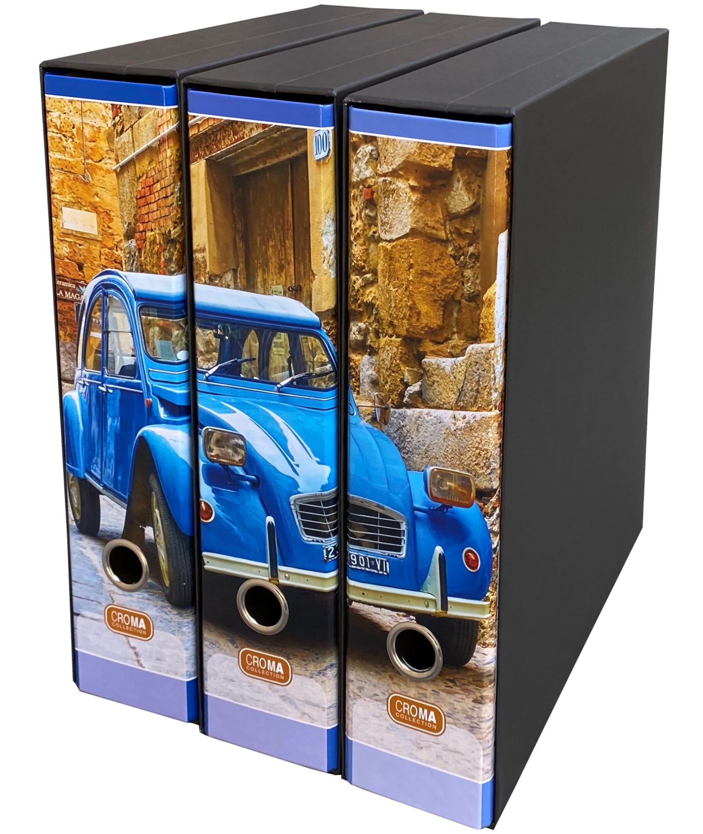 Set 3 rinčnih map A4 Croma 3/1, Avto