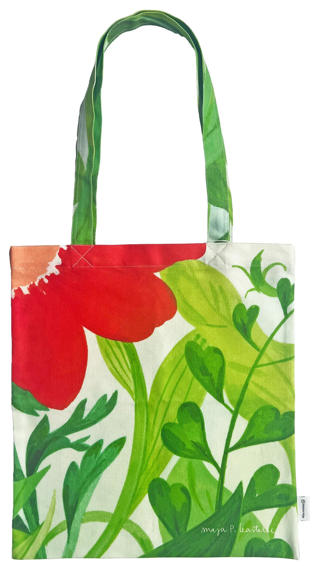 Bombažna vrečka Rože - Maja P. Kastelic