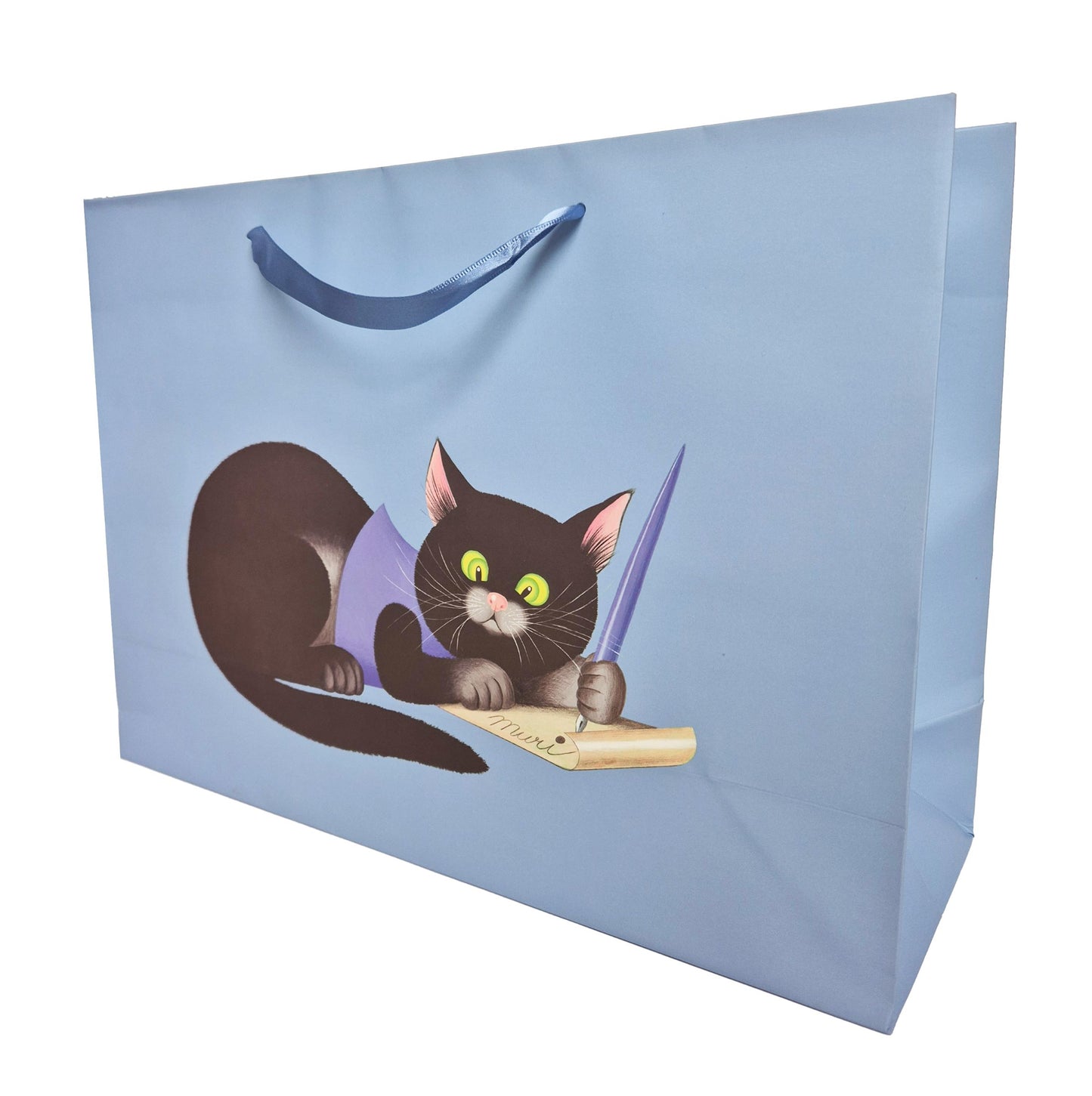 Darilna vrečka Maček Muri, ležeča