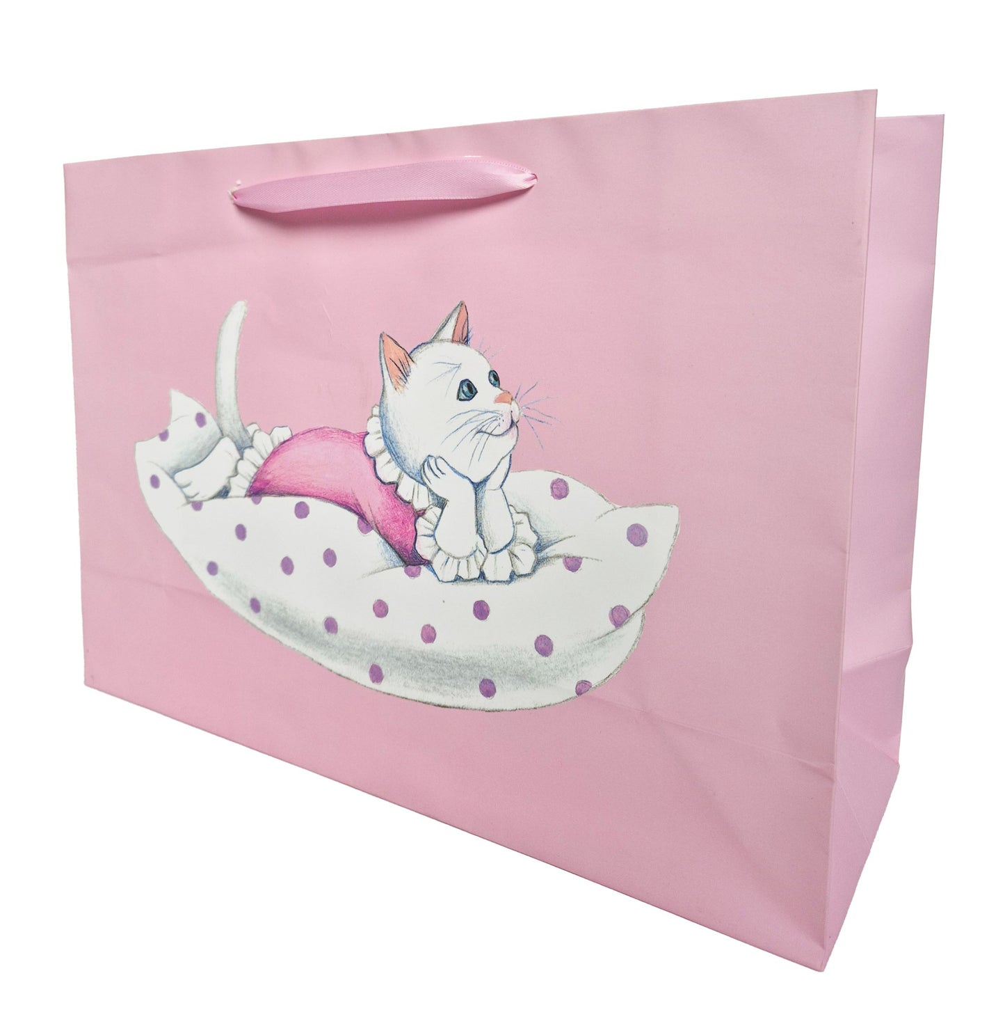 Darilna vrečka Muca Maca, ležeča