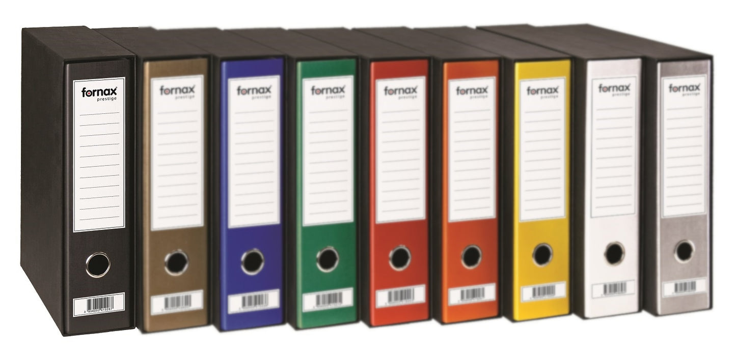Registrator v škatli Fornax Prestige A4/80, črn