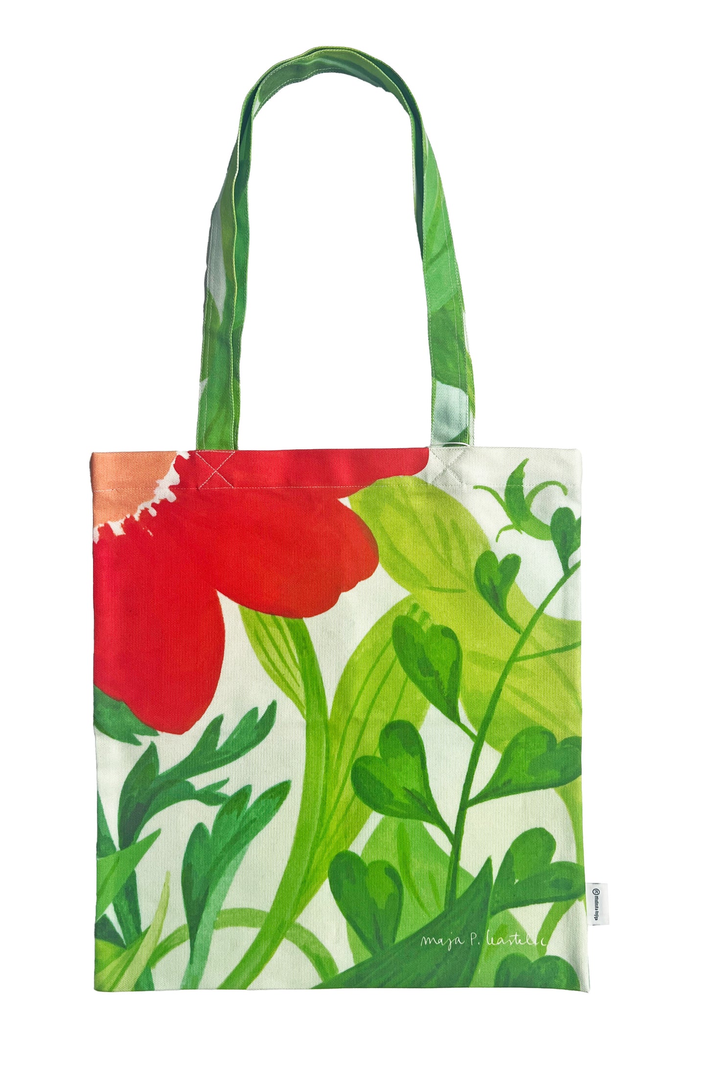 Bombažna vrečka Rože - Maja P. Kastelic